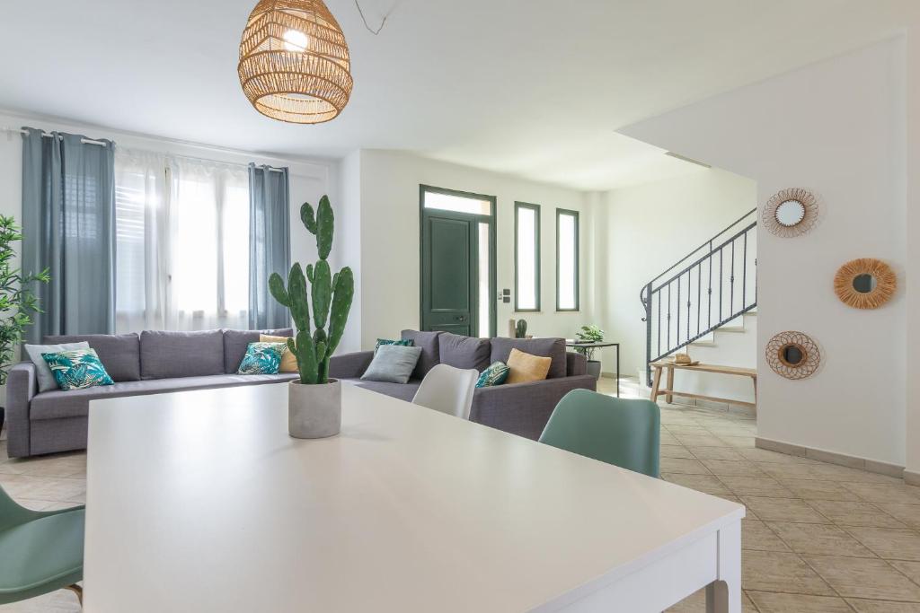 Część wypoczynkowa w obiekcie Villa Palma