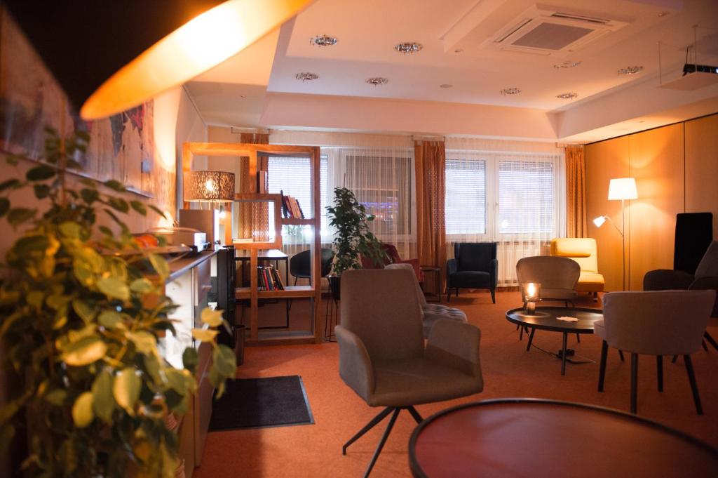Posezení v ubytování Hotel Amadeus
