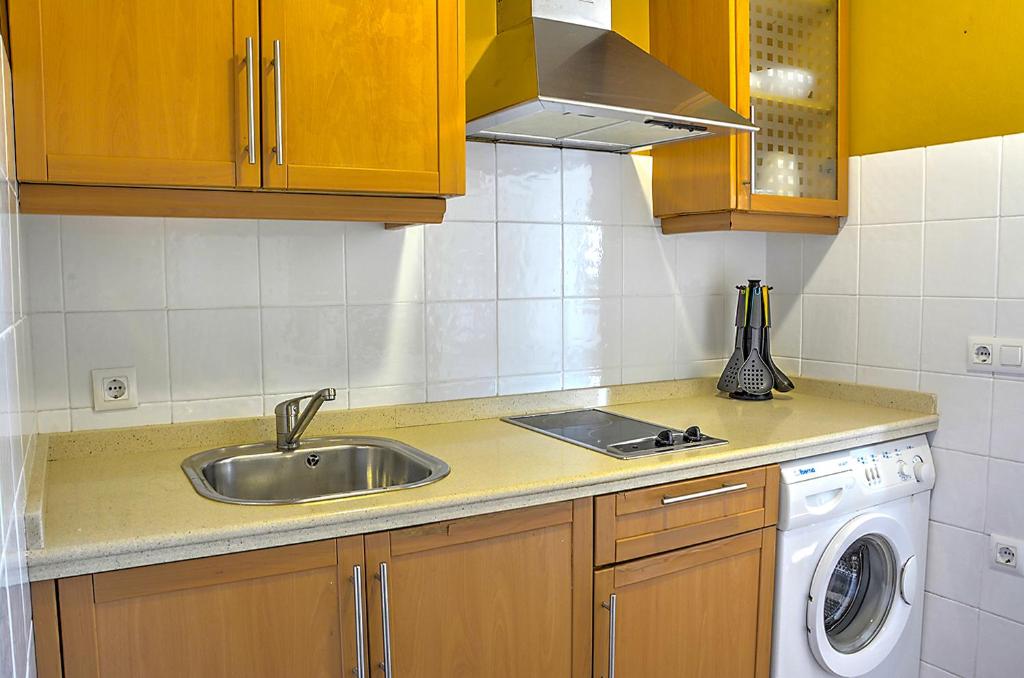 Kuchyňa alebo kuchynka v ubytovaní Apartamento Casa Pilatos