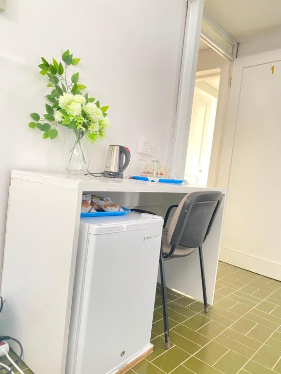 Kuchyň nebo kuchyňský kout v ubytování Best Rooms - Quarto 1 Plateau