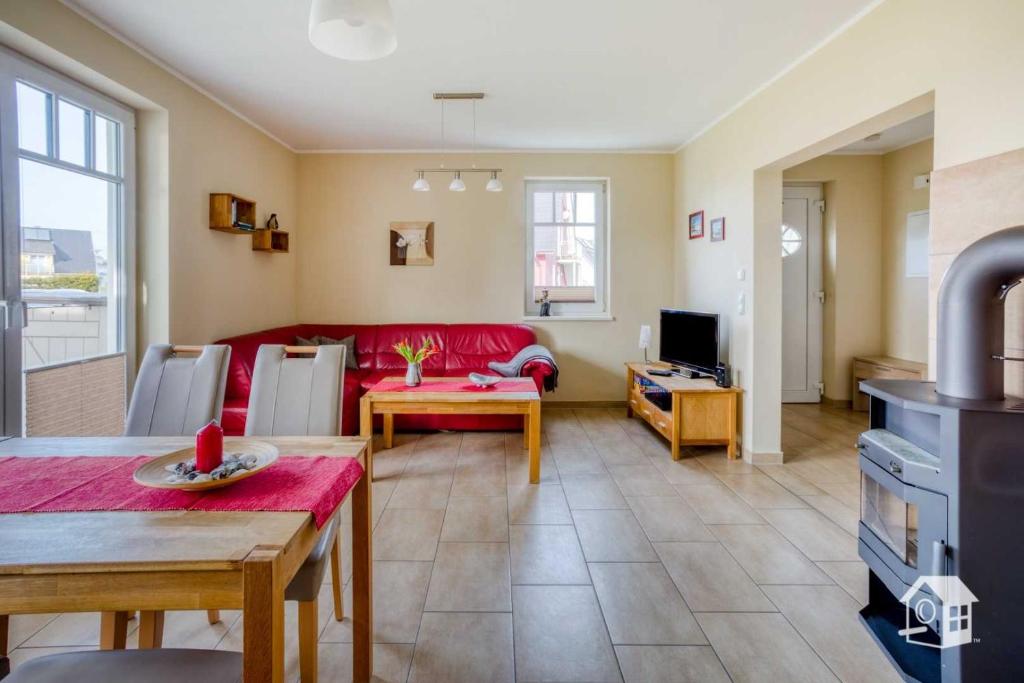 TV a/nebo společenská místnost v ubytování Appartement Sundevit