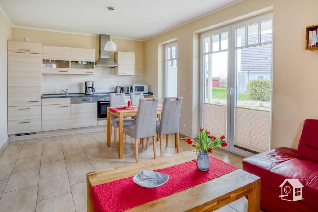 Kuchyň nebo kuchyňský kout v ubytování Appartement Sundevit