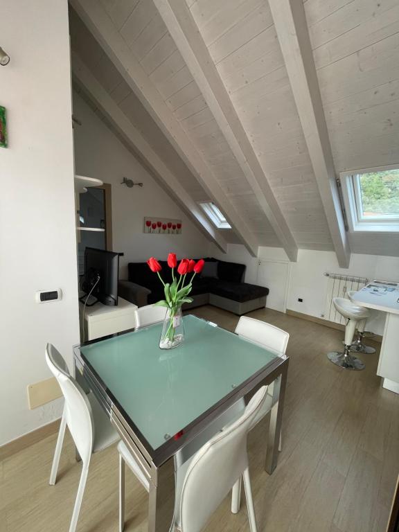 Kuchyňa alebo kuchynka v ubytovaní A casa di Laura Finale Ligure