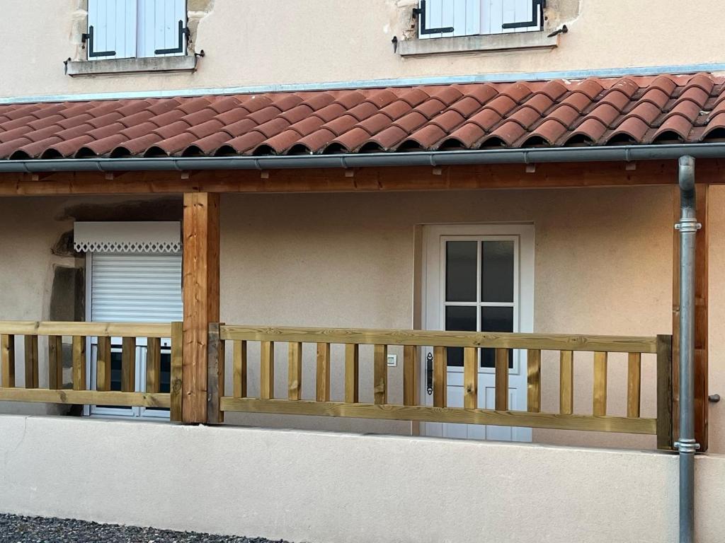 Balkón nebo terasa v ubytování L’Atelier de la dépendance