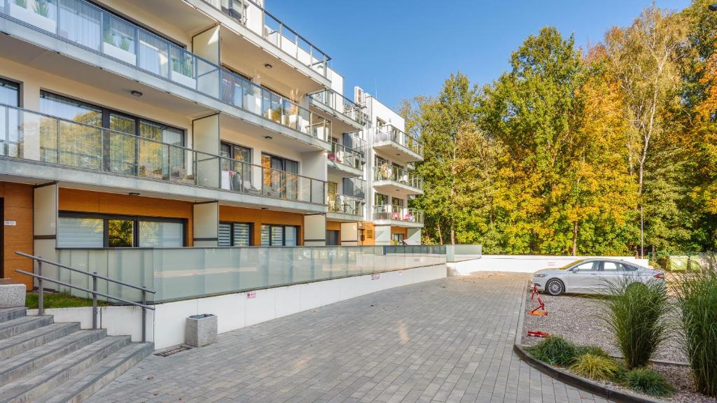 Budova, v ktorej sa apartmán nachádza