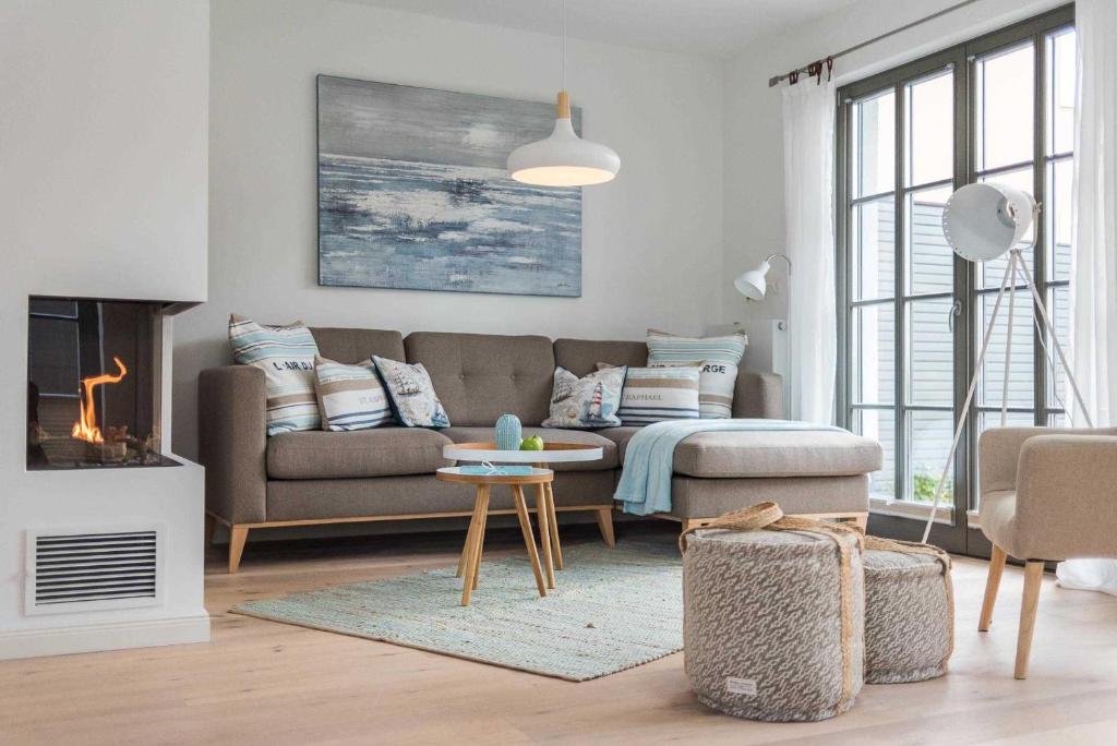 Χώρος καθιστικού στο Ozeanblau