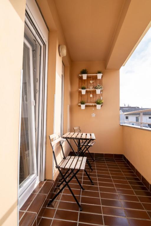 Balkón nebo terasa v ubytování Apartment Biscan