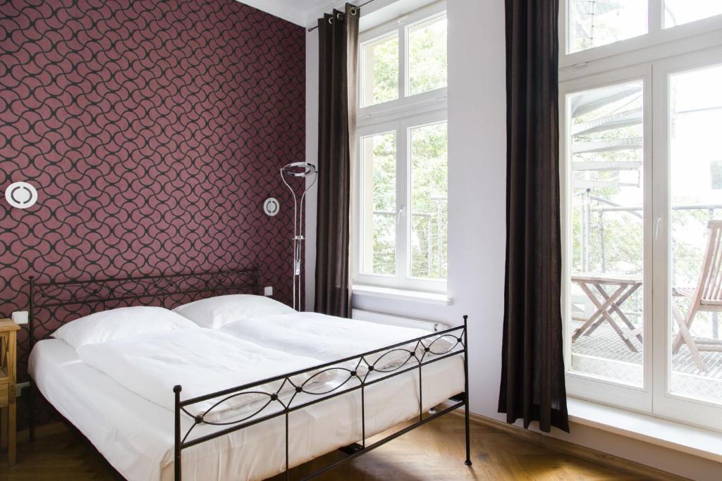 Postel nebo postele na pokoji v ubytování Hotel Residenz Begaswinkel