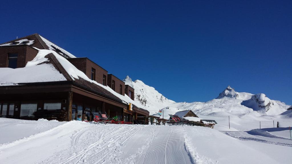Berggasthaus Tannalp v zimě
