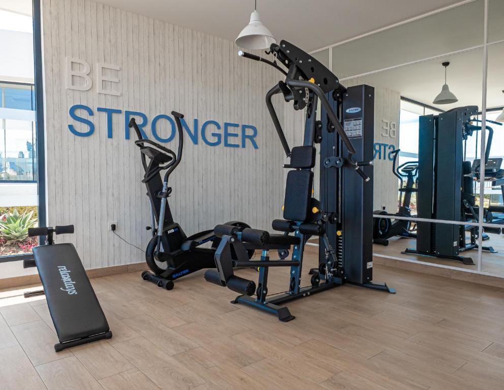 Fitness centrum a/nebo fitness zařízení v ubytování Via Celere 2344