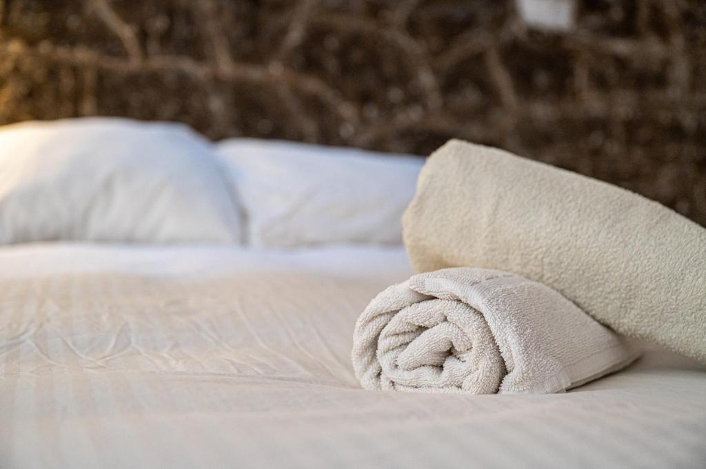 Postel nebo postele na pokoji v ubytování Drago Hostel