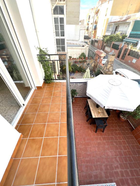 Balkón alebo terasa v ubytovaní Casa Playa Torrecilla