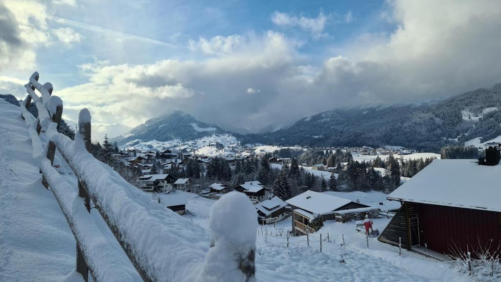 Haus Alpenglück v zimě