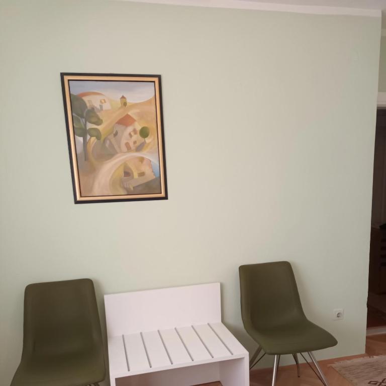 Posezení v ubytování 2B Apartment