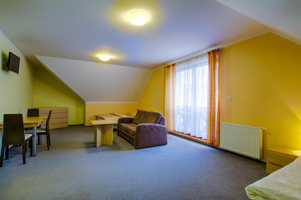 Posezení v ubytování Apartmány Sport with Garage