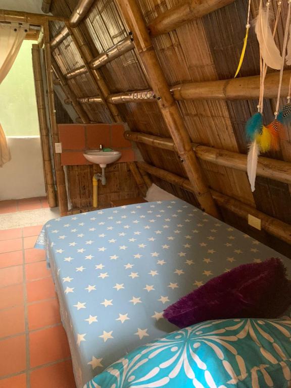 Postel nebo postele na pokoji v ubytování Villa Anita - Acuérdate de Mi.