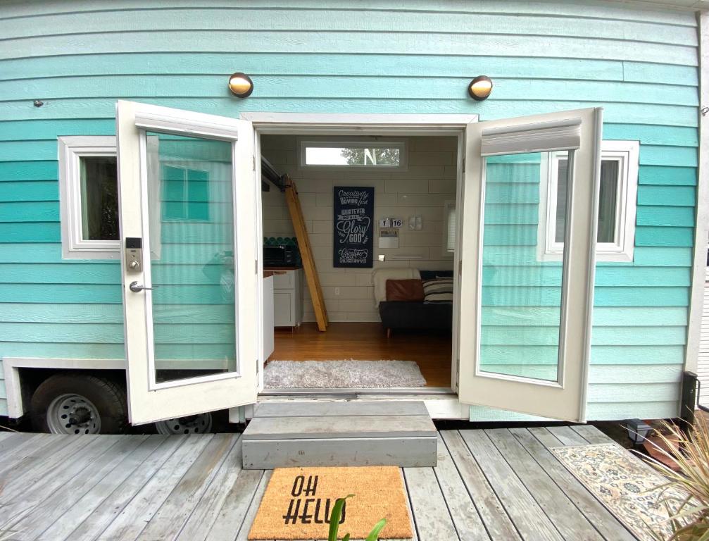 Teal Tiny Home Creek Views, San Luis Obispo Updated 2024 Prices