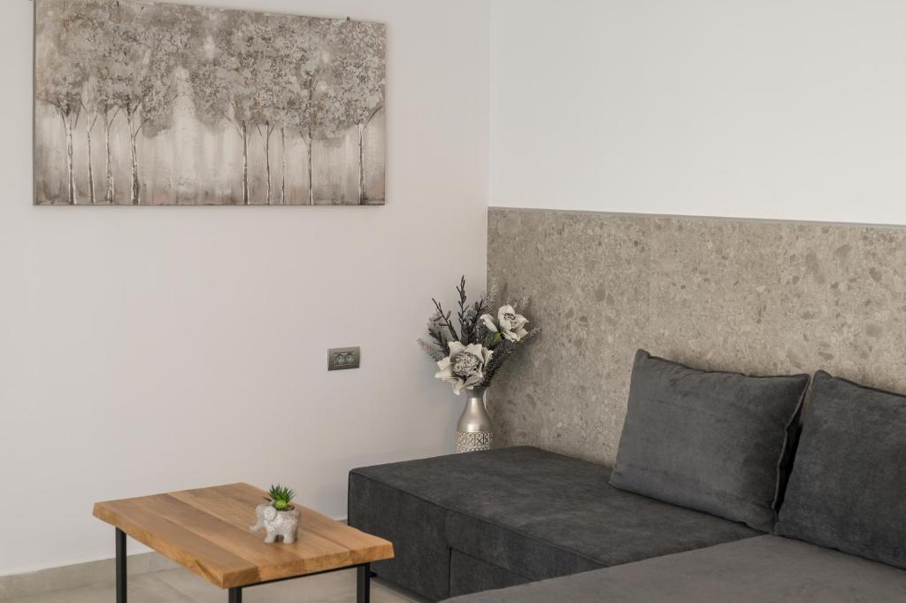 Posezení v ubytování Quarters Luxury Apts