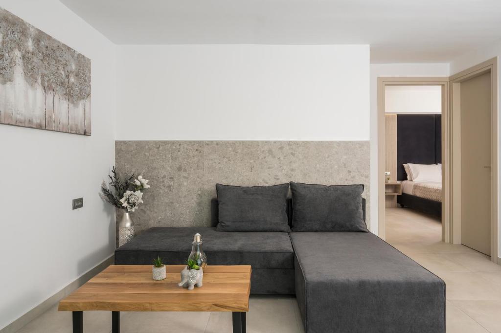 Posezení v ubytování Quarters Luxury Apts