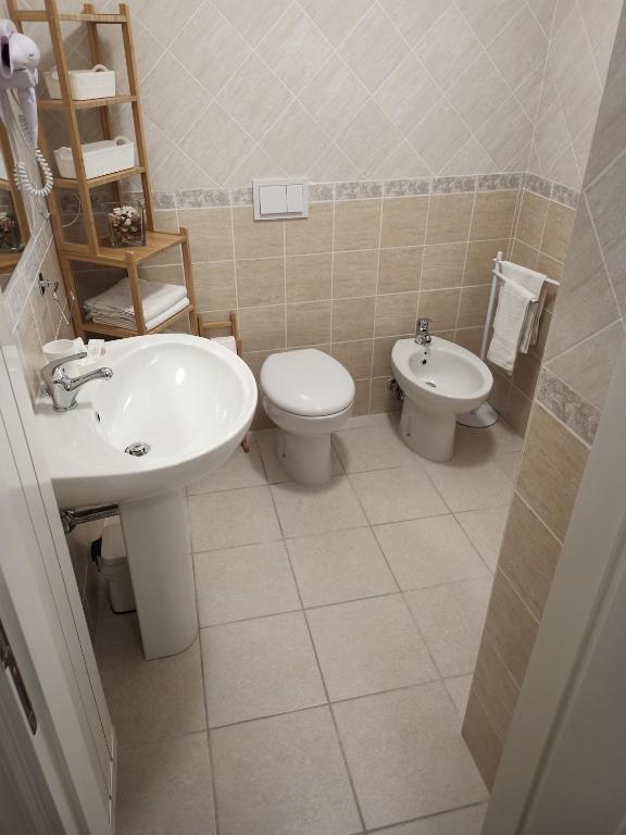 Koupelna v ubytování B&B COLLE TARIGNI