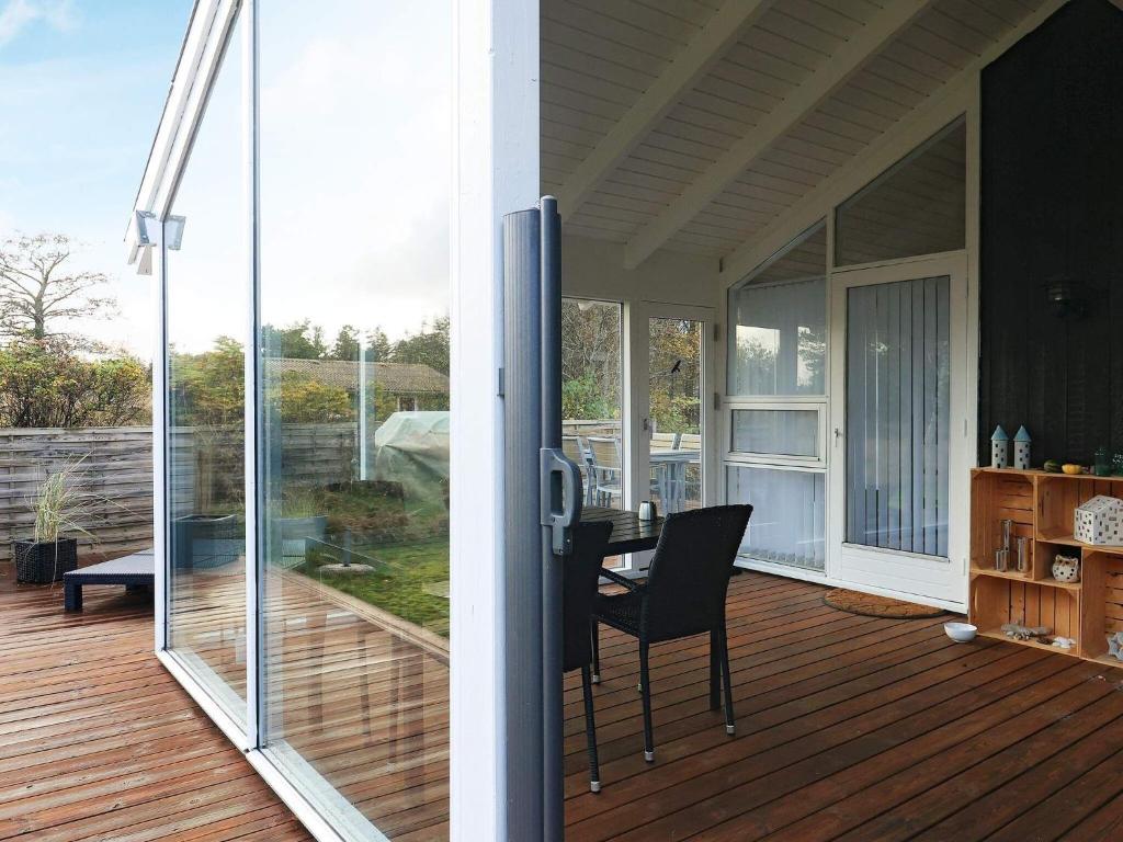 Balkón nebo terasa v ubytování Holiday home Jerup XLVIII