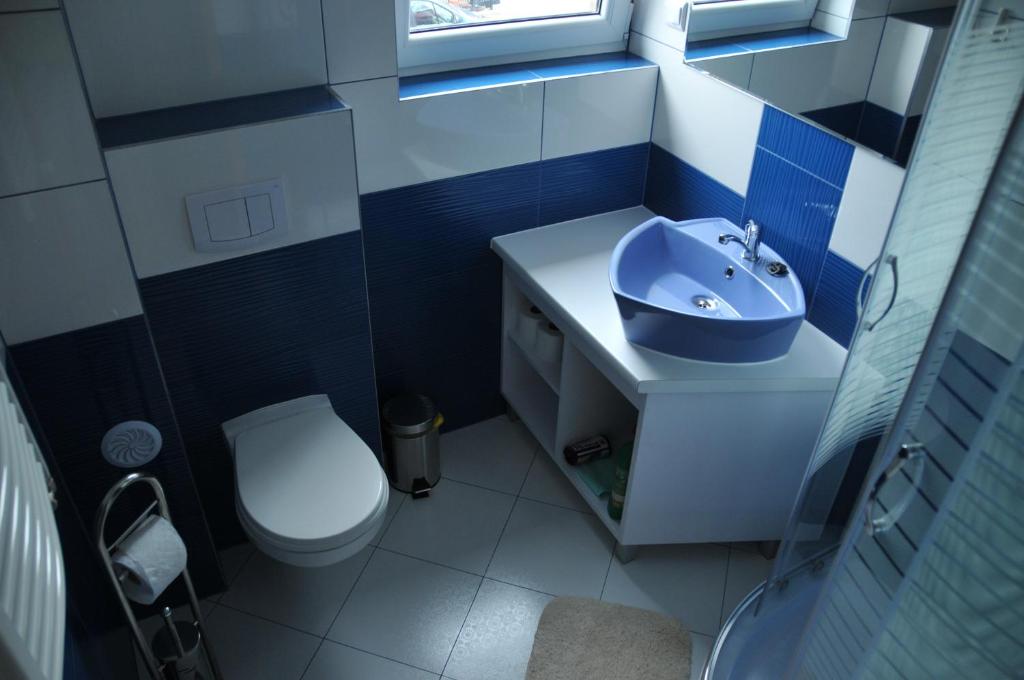 Koupelna v ubytování Willa Stenia Apartamenty
