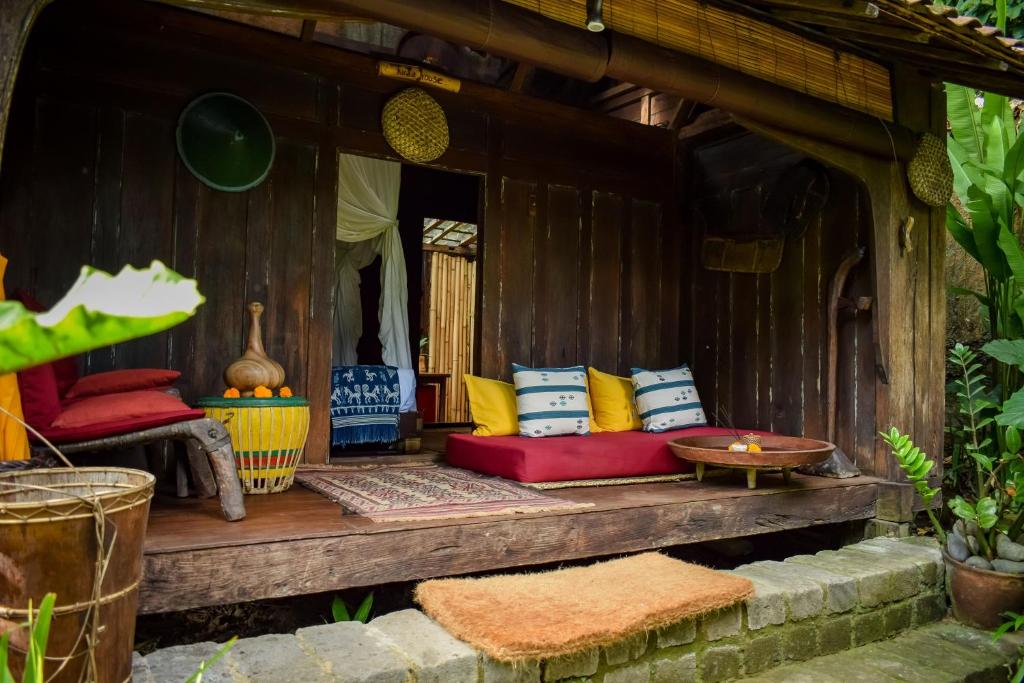 Posezení v ubytování Bambu Indah Resort