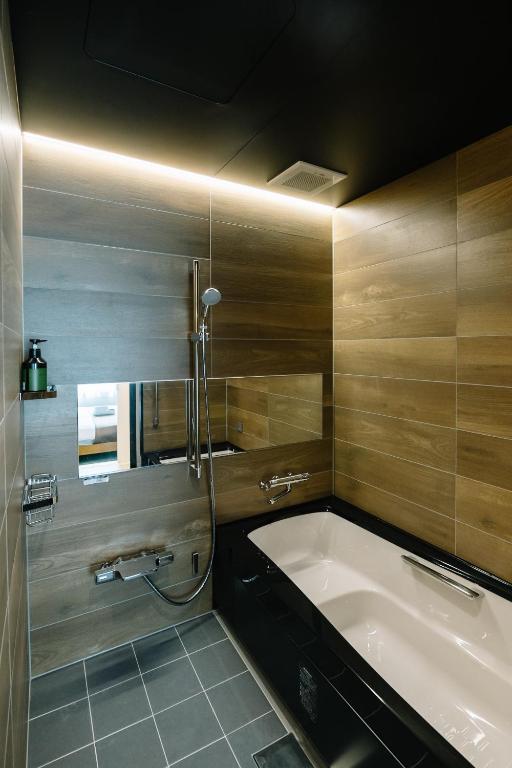 Koupelna v ubytování HOTEL Inc
