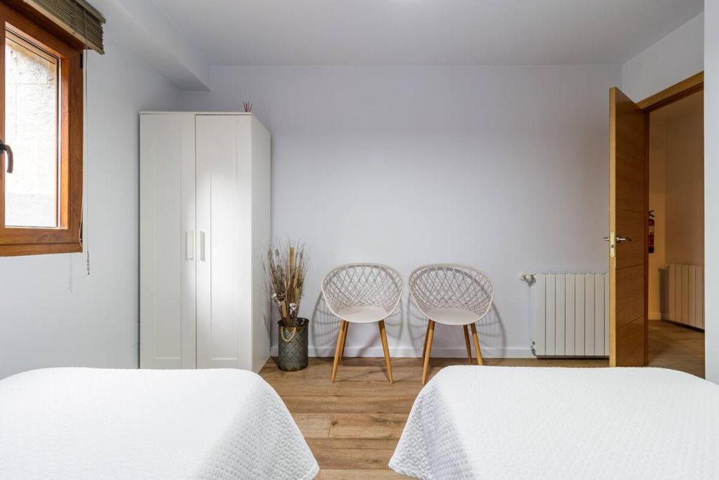 Posteľ alebo postele v izbe v ubytovaní Apartamento Valverde II