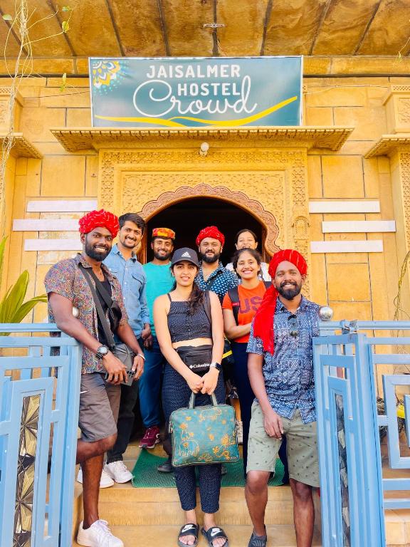 Clients de Jaisalmer Hostel Crowd