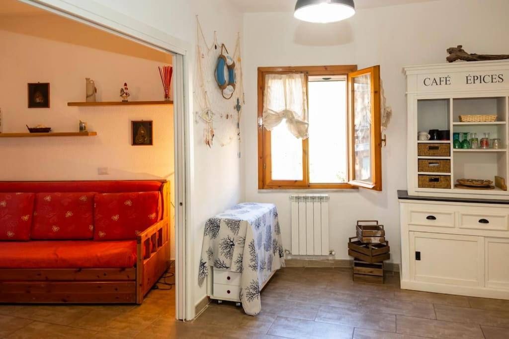 Kuchyň nebo kuchyňský kout v ubytování Relax a due passi dal mare