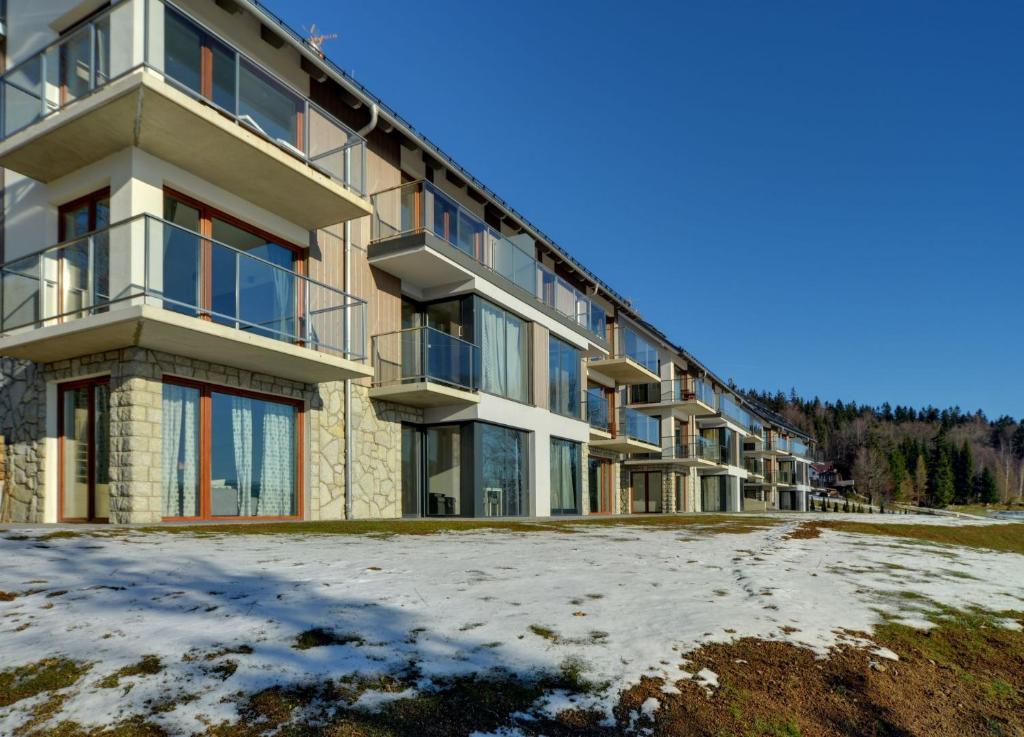 Budova, v ktorej sa apartmán nachádza