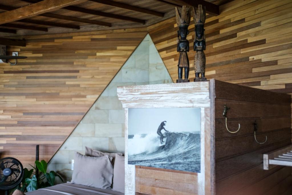 Koupelna v ubytování Le Cliff Bali