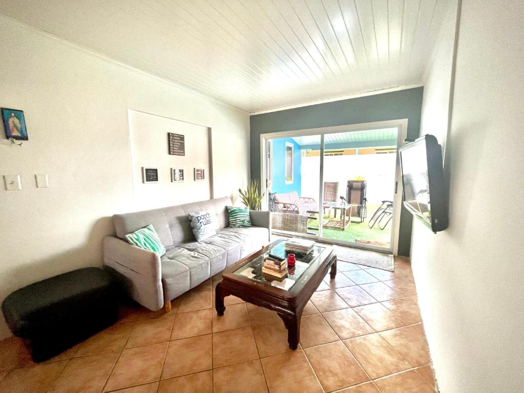 Posezení v ubytování La Casita Torres