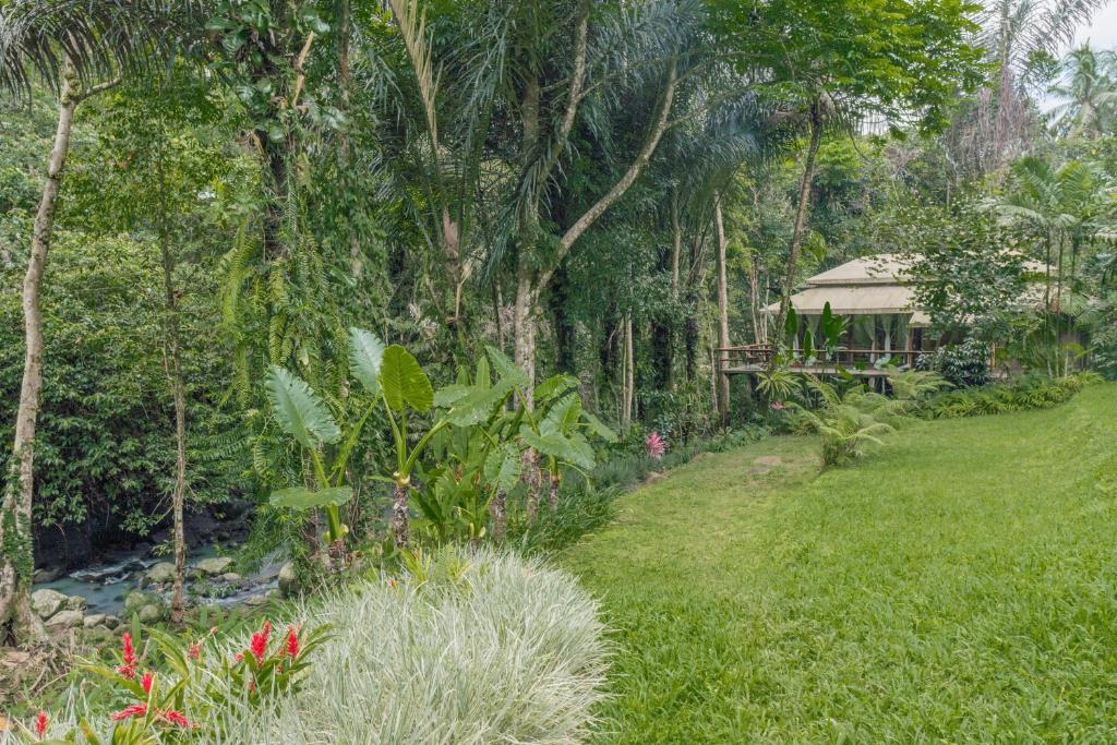 Zahrada ubytování Galalima Glamping by AGATA