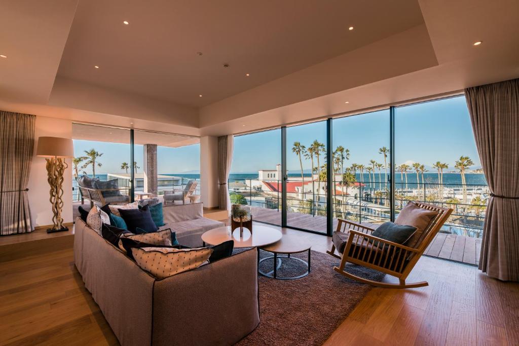 Posezení v ubytování MALIBU HOTEL