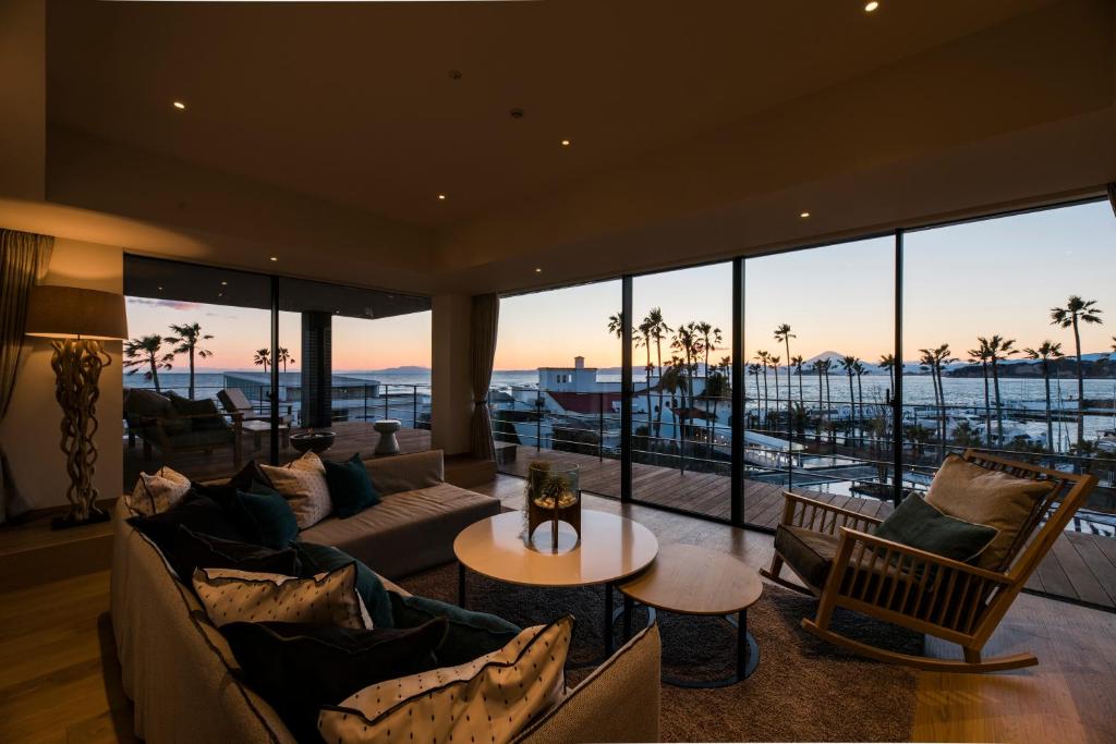 Posezení v ubytování MALIBU HOTEL