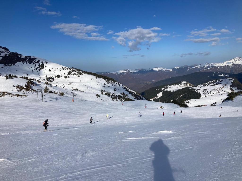 Le cocon blanc: T2 centre Ax neuf et équipé 8 pers v zimě