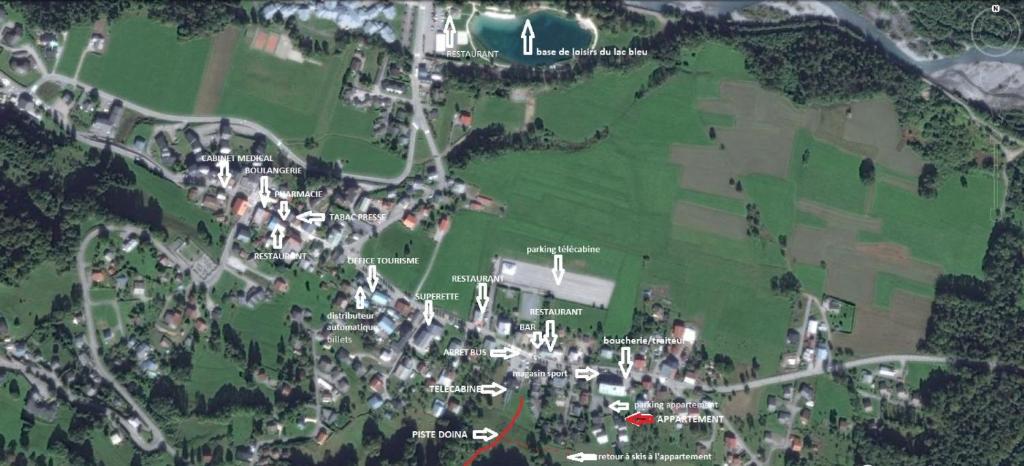 Příroda nedaleko apartmánu