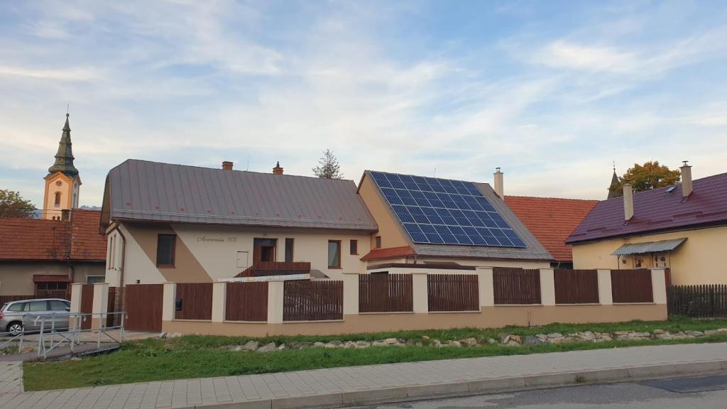 Budova, kde se apartmán nachází