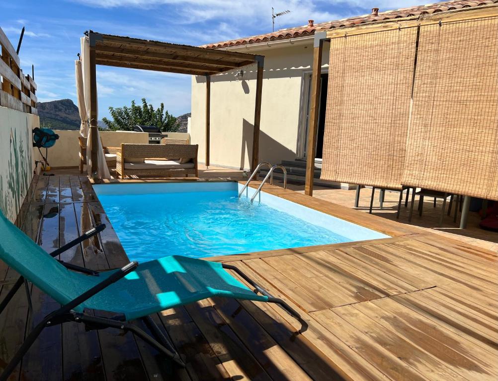 Maison de vacances / Gîte Patrimonio, maison cosy avec piscine privée ,  Patrimonio, France . Réservez votre hôtel dès maintenant ! - Booking.com