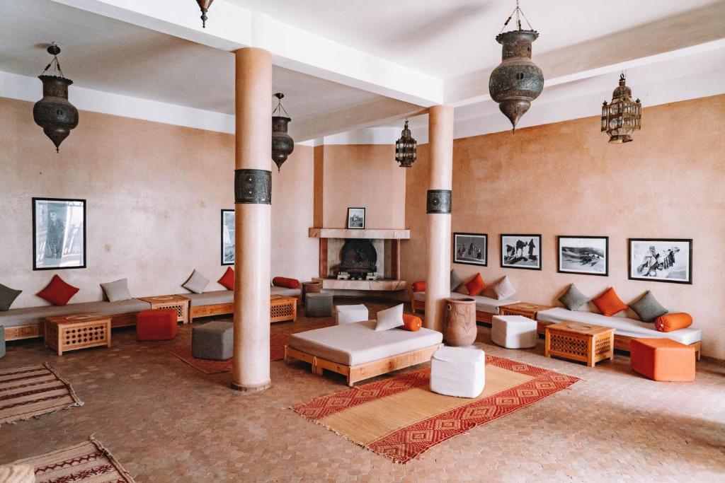 Posezení v ubytování Equity Point Marrakech