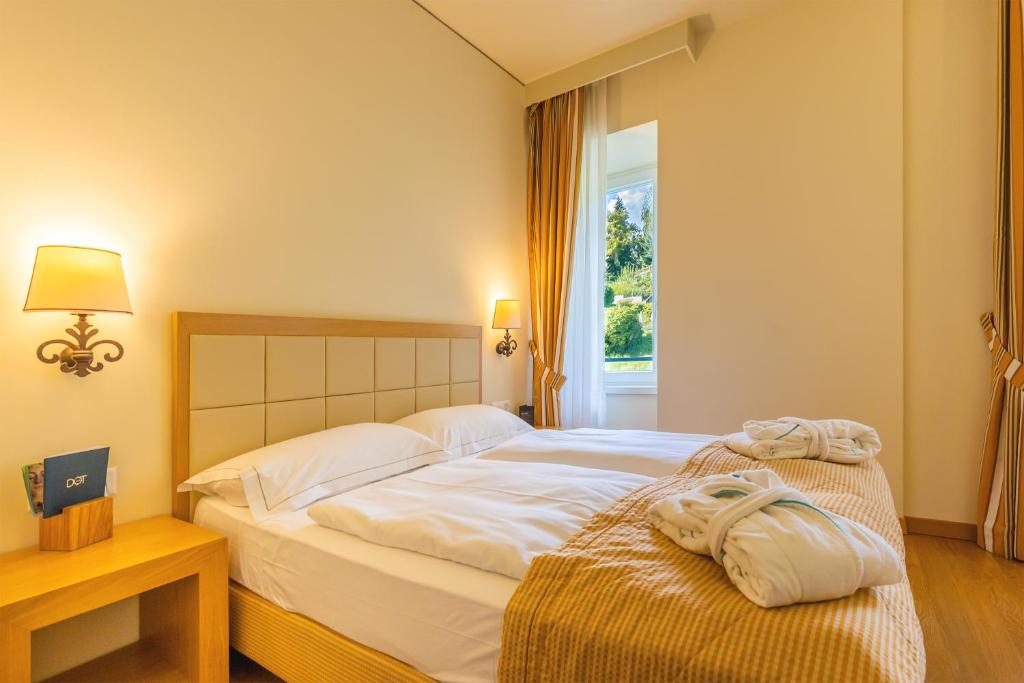 Kurhaus Cademario - Adults Only - Comfort Double Room Con Vista Al Jardín