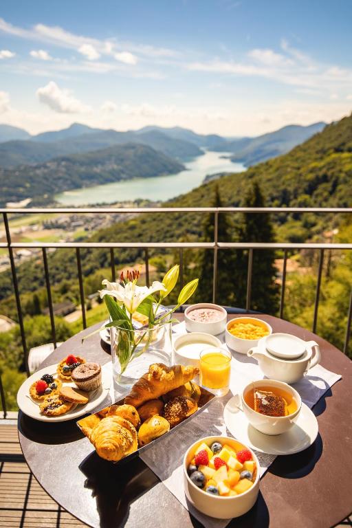 Kurhaus Cademario - Adults Only - Habitación Clásica Con Vista Al Lago