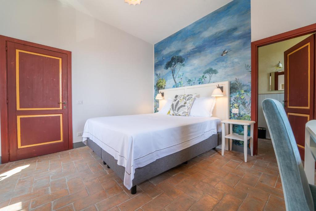 Postel nebo postele na pokoji v ubytování Agriturismo Il Sarale - Umbria
