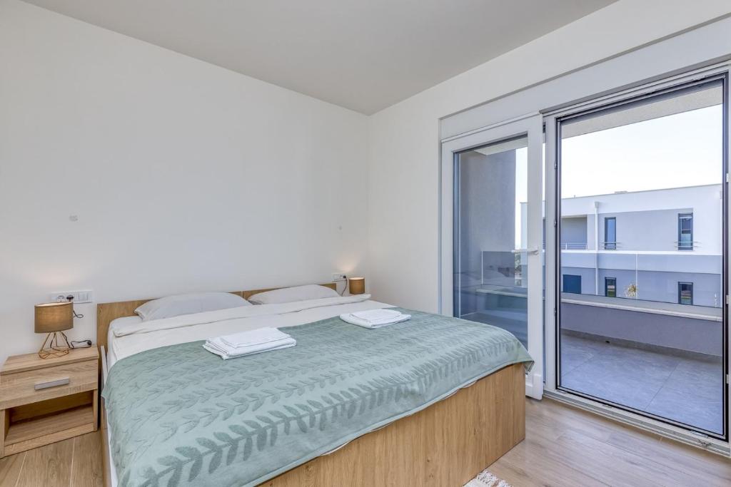 Posteľ alebo postele v izbe v ubytovaní Holiday House Lipa with Private Pool