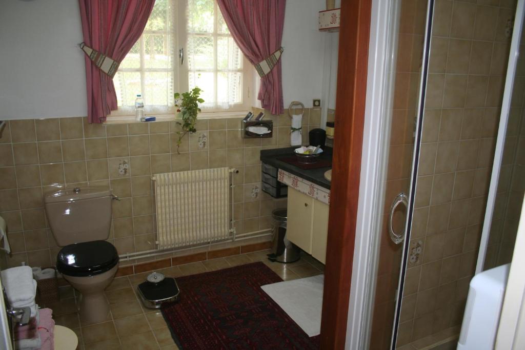 Koupelna v ubytování Le Balcon des Jasses
