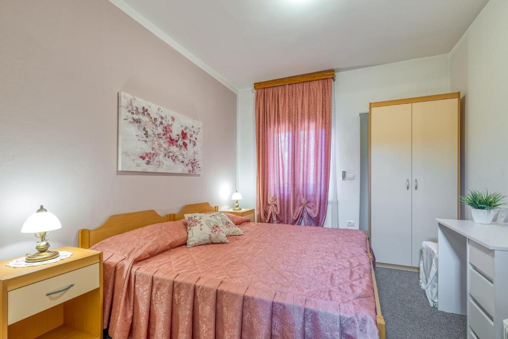 Postel nebo postele na pokoji v ubytování Haus Diana