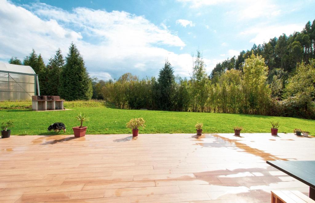 Zahrada ubytování agroturismo Araize
