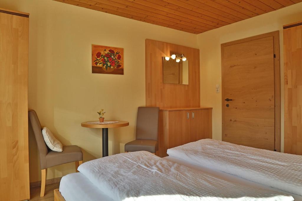 Postel nebo postele na pokoji v ubytování Himmenhof